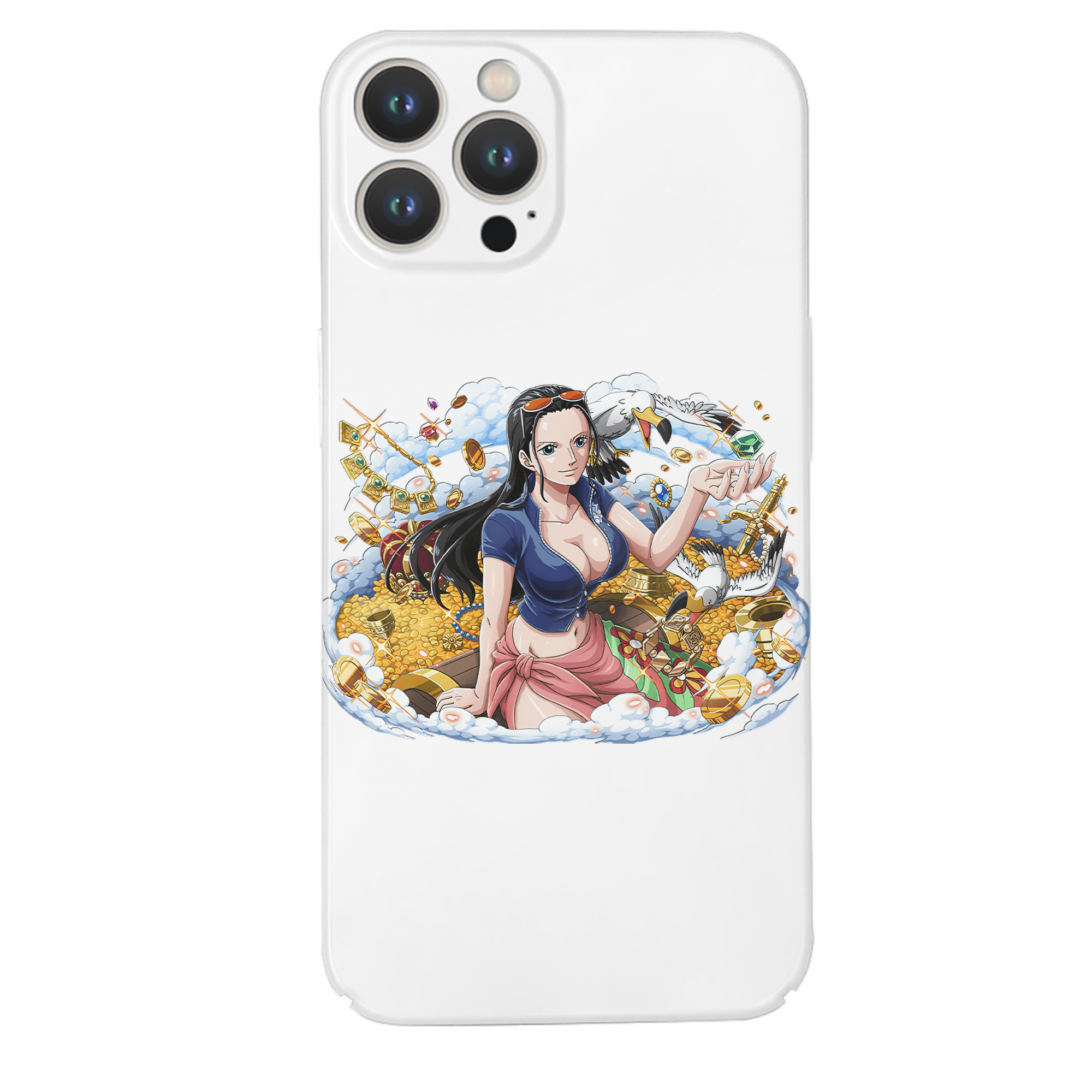 （画像用） ワンピース ニコ・ロビン ONE PIECE Nico Robin 【iPhone 14シリーズ対応】ハードケース